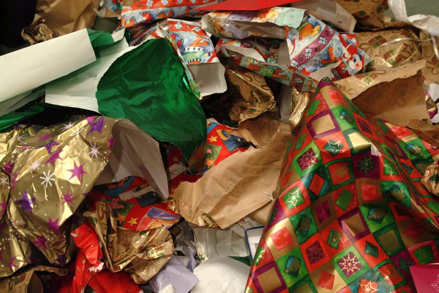 Holiday Paper Recycling