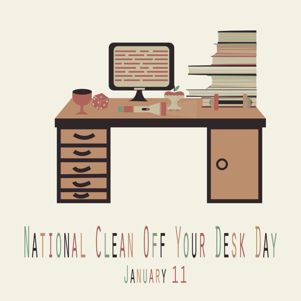 Clean Off Your Desk Day: 3 Tips for Cleaning Off Your Desk the Right Way